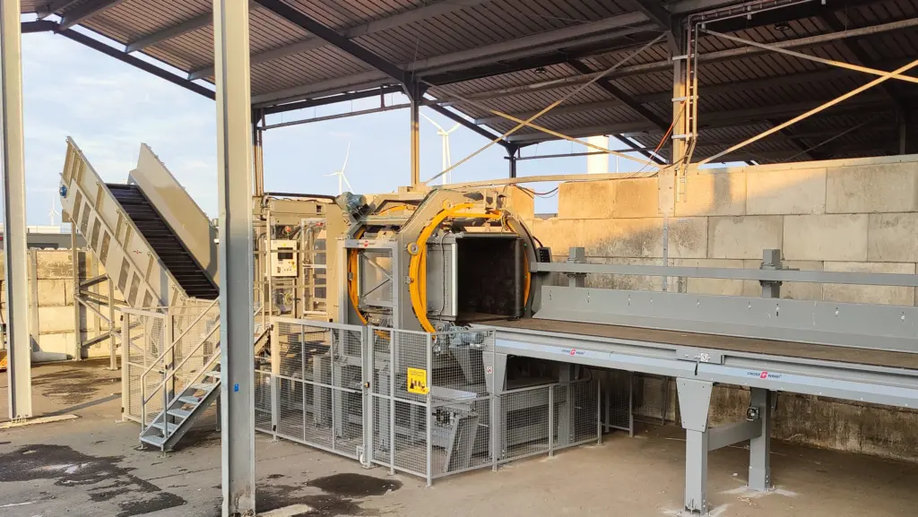 Dewiring machine and cross dewiring unit