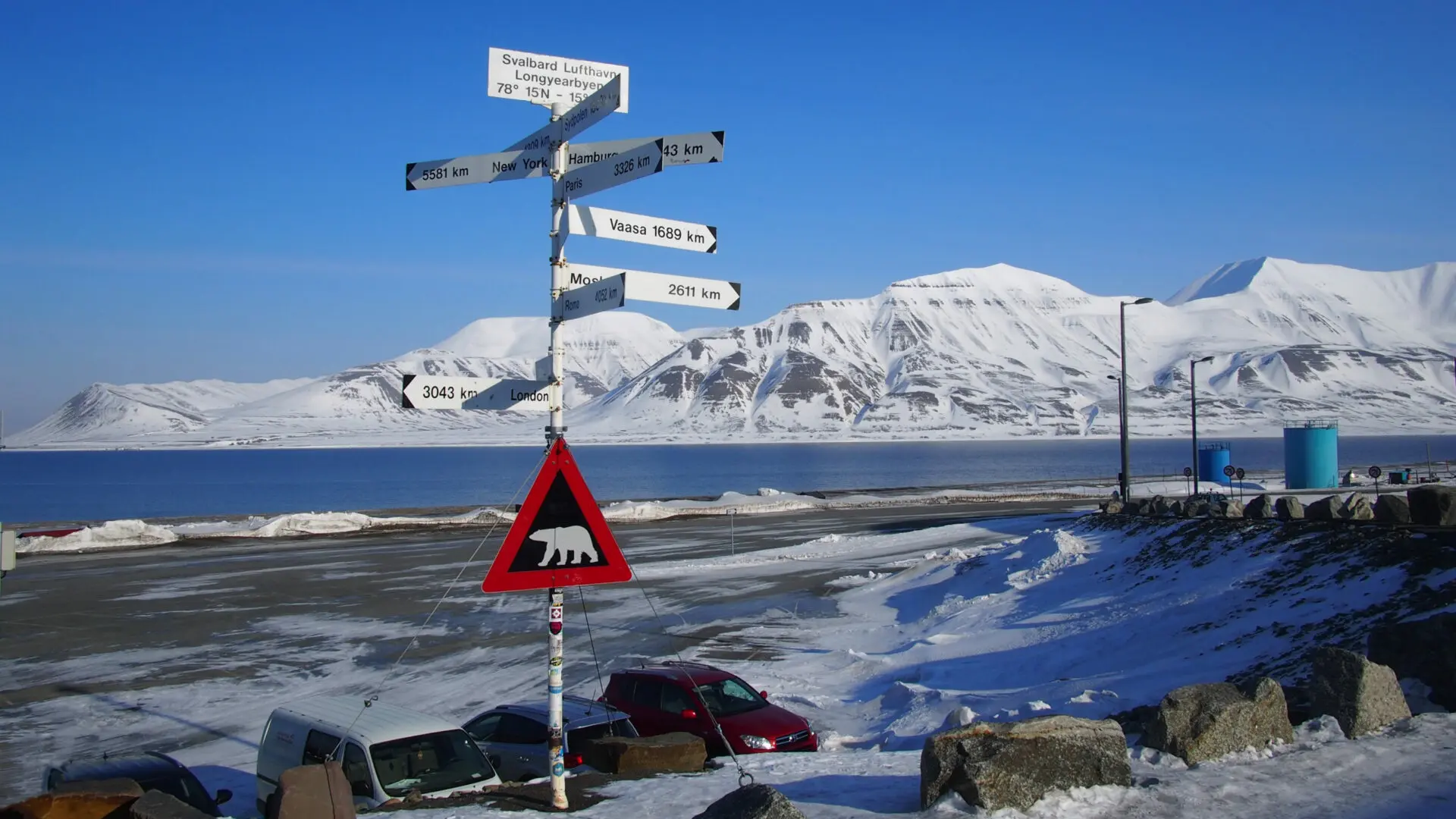 The view of Svalbard