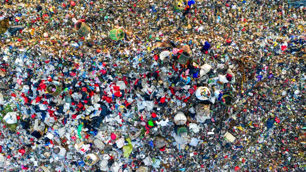 On Image: Loose waste