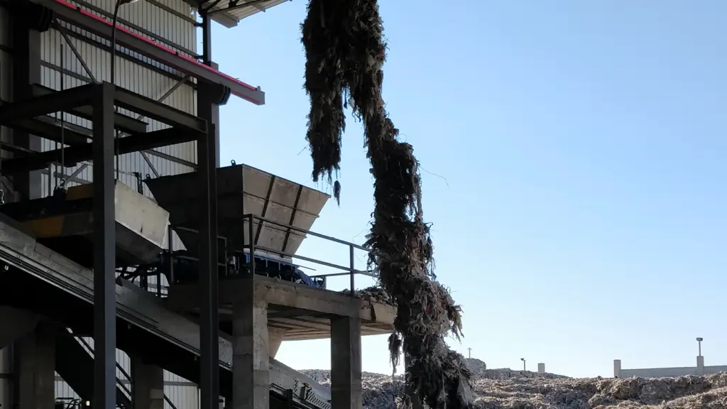 On Image: Ragger wire pulper tail. Ragger wires are created in the paper recycling process.